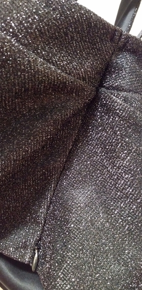 NWOT Sparkle, Criss-Cross Crop Top Racerback Tank - Picture 6 of 11